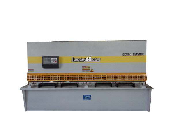 CNC hydraulic pendulum shear qc12k-16x3200